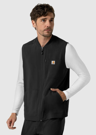Wink Scrubs Carhartt Force Cross-Flex Men's Lightweight Scrub Vest