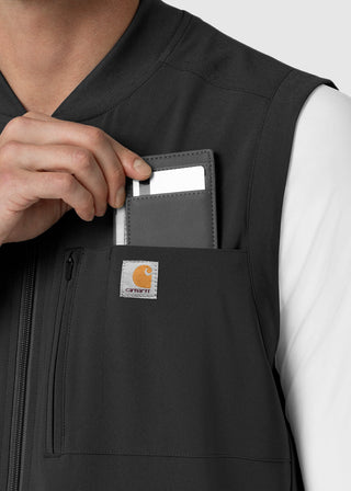 Wink Scrubs Carhartt Force Cross-Flex Men's Lightweight Scrub Vest