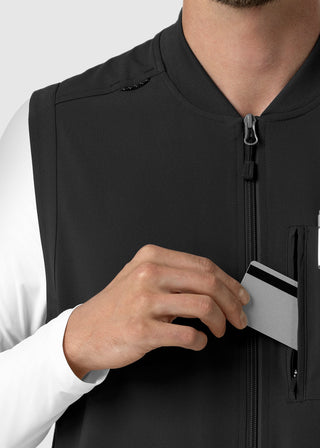 Wink Scrubs Carhartt Force Cross-Flex Men's Lightweight Scrub Vest