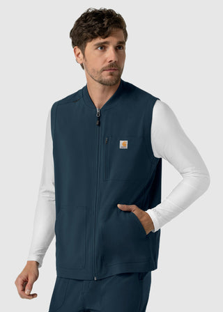 Wink Scrubs Carhartt Force Cross-Flex Men's Lightweight Scrub Vest