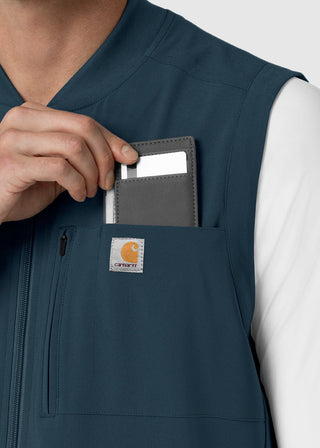 Wink Scrubs Carhartt Force Cross-Flex Men's Lightweight Scrub Vest
