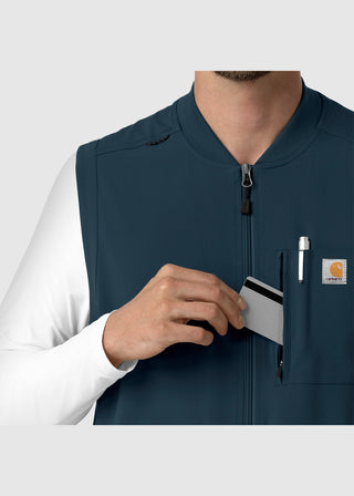 Wink Scrubs Carhartt Force Cross-Flex Men's Lightweight Scrub Vest