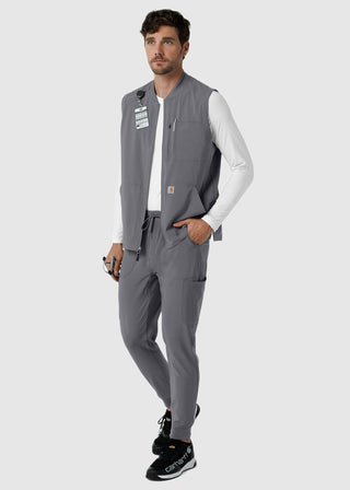 Wink Scrubs Carhartt Force Cross-Flex Men's Lightweight Scrub Vest
