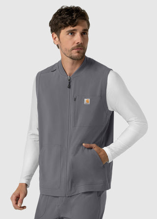 Wink Scrubs Carhartt Force Cross-Flex Men's Lightweight Scrub Vest