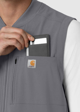 Wink Scrubs Carhartt Force Cross-Flex Men's Lightweight Scrub Vest