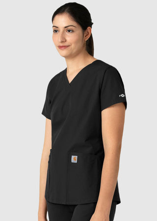 Carhartt Women's V-Neck 5 Pocket Scrub Top