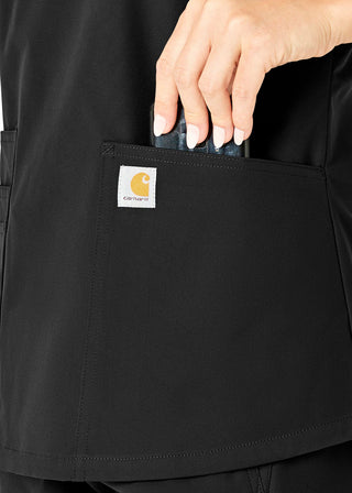 Carhartt Women's V-Neck 5 Pocket Scrub Top