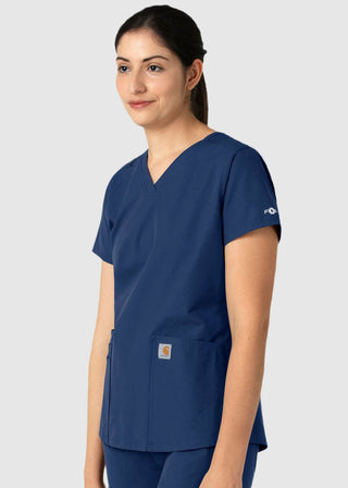 Carhartt Women's V-Neck 5 Pocket Scrub Top