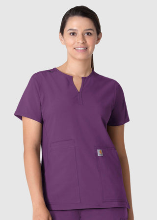 Carhartt Women's Notch Neck Tunic Scrub Top