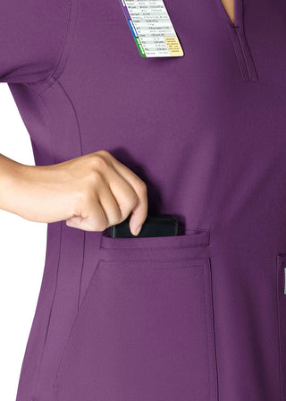 Carhartt Women's Notch Neck Tunic Scrub Top