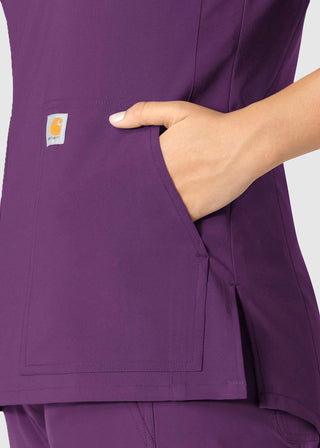 Carhartt Women's Notch Neck Tunic Scrub Top