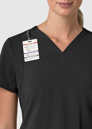 Carhartt Force Cross-Flex Women's Flex Panel V-Neck Scrub Top