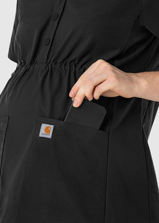 Carhartt Force Essentials Women's Henley Maternity Scrub Top