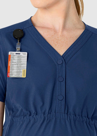 Carhartt Force Essentials Women's Henley Maternity Scrub Top
