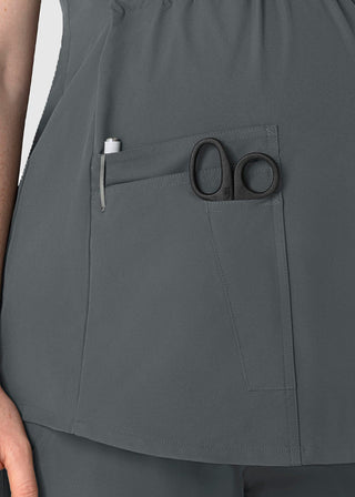 Carhartt Force Essentials Women's Henley Maternity Scrub Top