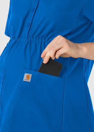 Carhartt Force Essentials Women's Henley Maternity Scrub Top