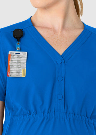 Carhartt Force Essentials Women's Henley Maternity Scrub Top