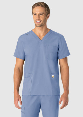 Carhartt Unisex V-Neck 6 Pocket Scrub Top