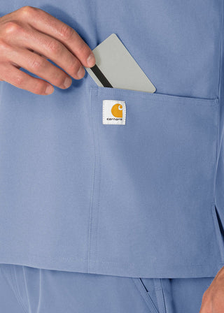 Carhartt Unisex V-Neck 6 Pocket Scrub Top
