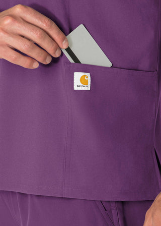 Carhartt Unisex V-Neck 6 Pocket Scrub Top