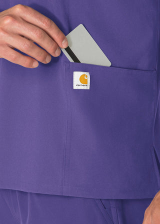 Carhartt Unisex V-Neck 6 Pocket Scrub Top