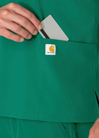 Carhartt Unisex V-Neck 6 Pocket Scrub Top