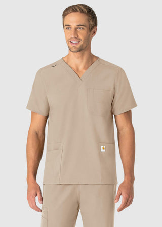 Carhartt Unisex V-Neck 6 Pocket Scrub Top