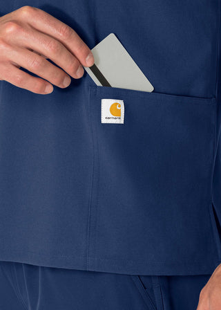 Carhartt Unisex V-Neck 6 Pocket Scrub Top