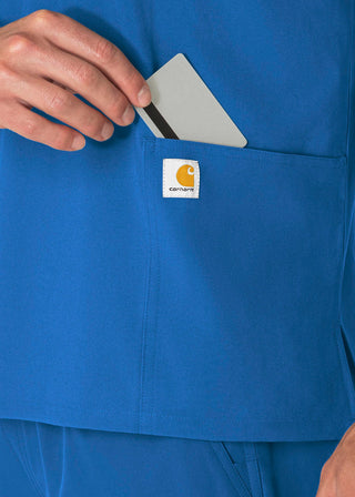 Carhartt Unisex V-Neck 6 Pocket Scrub Top