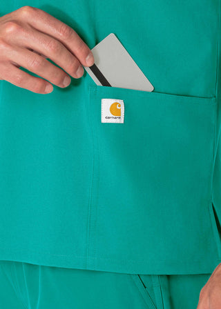 Carhartt Unisex V-Neck 6 Pocket Scrub Top