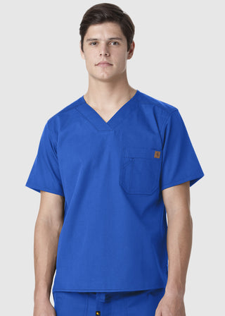 Carhartt Men's Solid Ripstop Utility Nurses Scrub Top