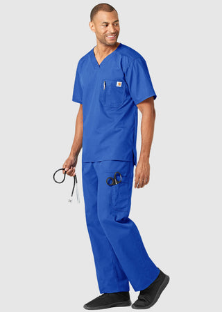 Carhartt Men's Solid Ripstop Utility Nurses Scrub Top
