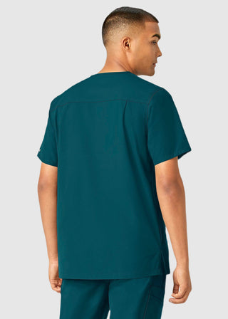 Carhartt Men's V-Neck Shirttail Scrub Top