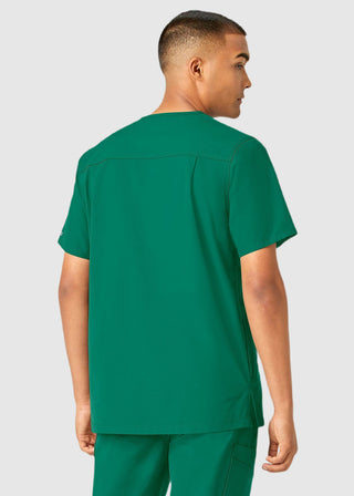 Carhartt Men's V-Neck Shirttail Scrub Top