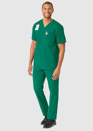 Carhartt Men's V-Neck Shirttail Scrub Top
