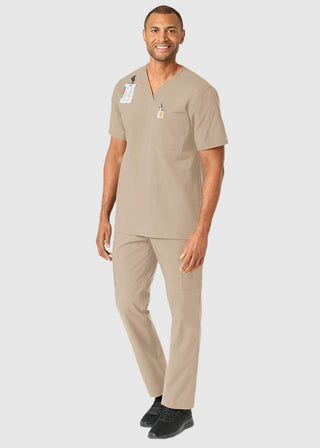 Carhartt Men's V-Neck Shirttail Scrub Top