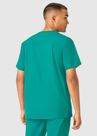 Carhartt Men's V-Neck Shirttail Scrub Top