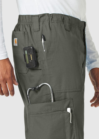 Carhartt Mens Tall Ripstop Multi Cargo Nursing Scrub Pants