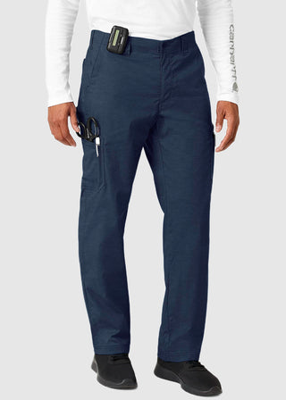 Carhartt Cross Flex Men's Straight Leg Cargo Pants Navy Heather