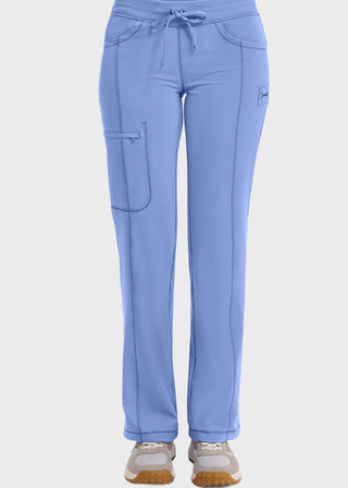 Certainty Petite Antimicrobial Women's Low-Rise Straight Leg Drawstring Pant