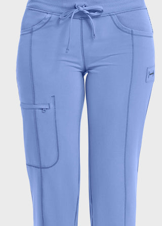 Certainty Antimicrobial Women's Low-Rise Straight Leg Drawstring Pant