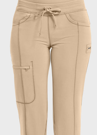 Certainty Tall Antimicrobiall Women's Low-Rise Straight Leg Drawstring Pant