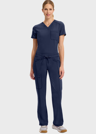 Certainty Petite Antimicrobial Women's Low-Rise Straight Leg Drawstring Pant