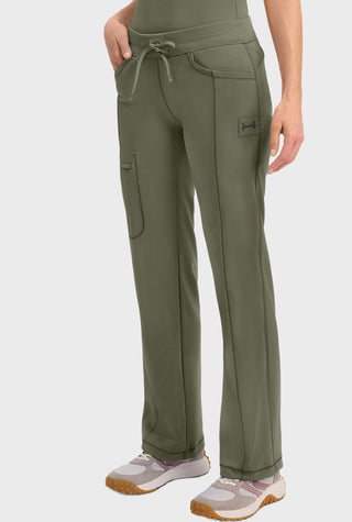 Certainty Petite Antimicrobial Women's Low-Rise Straight Leg Drawstring Pant