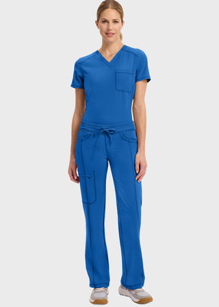 Certainty Petite Antimicrobial Women's Low-Rise Straight Leg Drawstring Pant