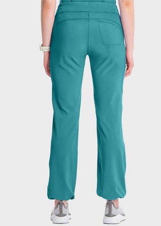 Certainty Petite Antimicrobial Women's Low-Rise Straight Leg Drawstring Pant
