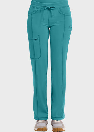 Certainty Petite Antimicrobial Women's Low-Rise Straight Leg Drawstring Pant