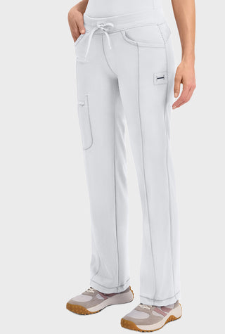 Certainty Petite Antimicrobial Women's Low-Rise Straight Leg Drawstring Pant