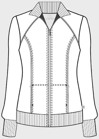 Certainty Women's Zip Front Warm-up Jacket