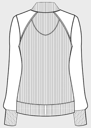 Certainty Women's Zip Front Warm-up Jacket